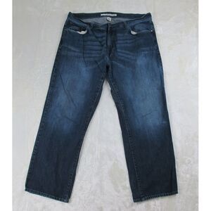 DKNY Pants Mens 40 Blue Denim‎ Jeans Pocket Straight Leg Preppy Casual 40X30